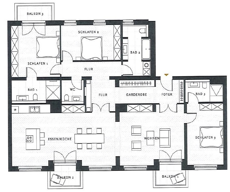 RECO Immobilien Grundriss