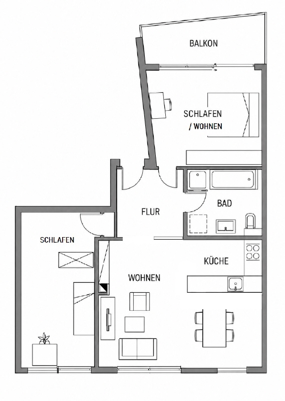 RECO Immobilien Grundriss