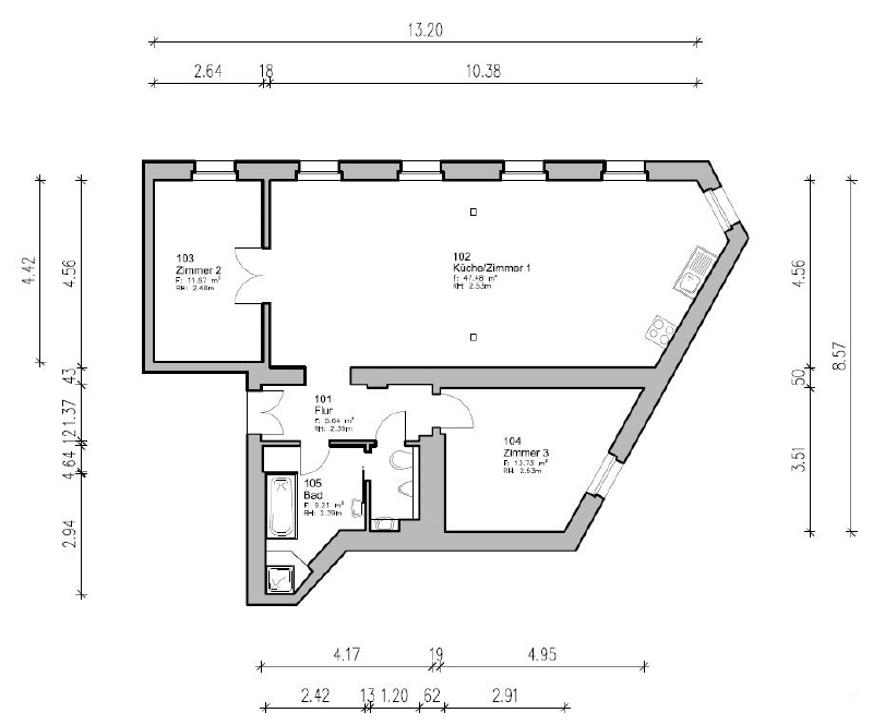 RECO Immobilien Grundriss