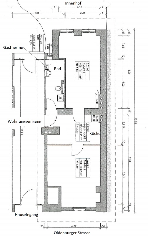 RECO Immobilien Grundriss