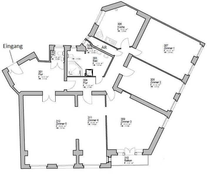 RECO Immobilien Grundriss