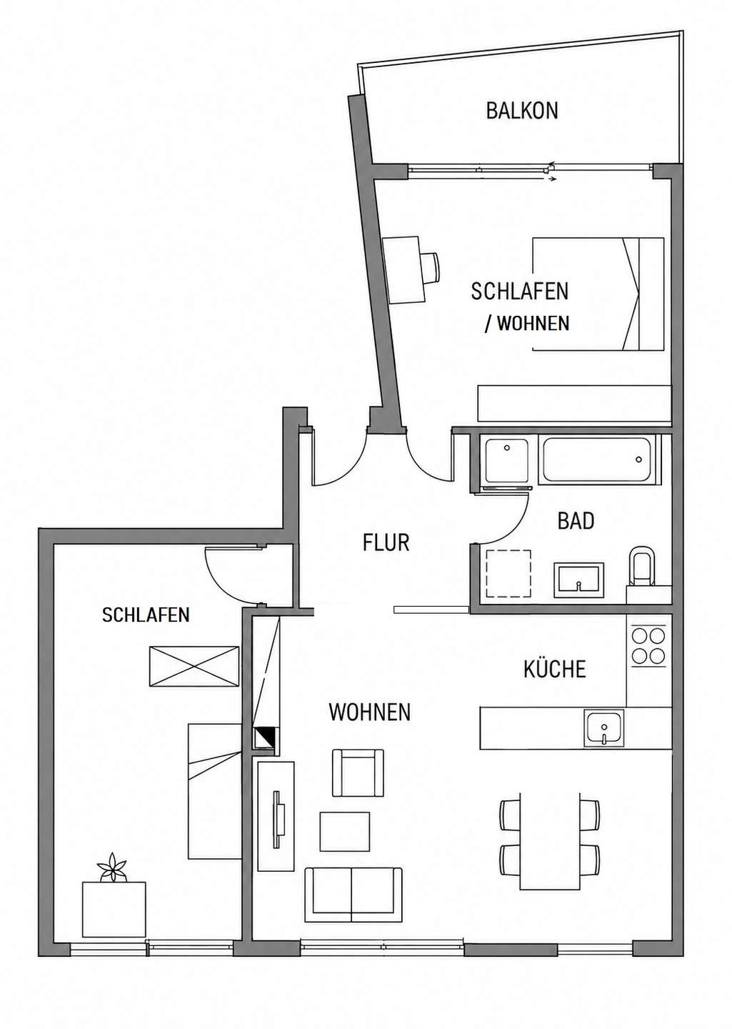 RECO Immobilien Grundriss