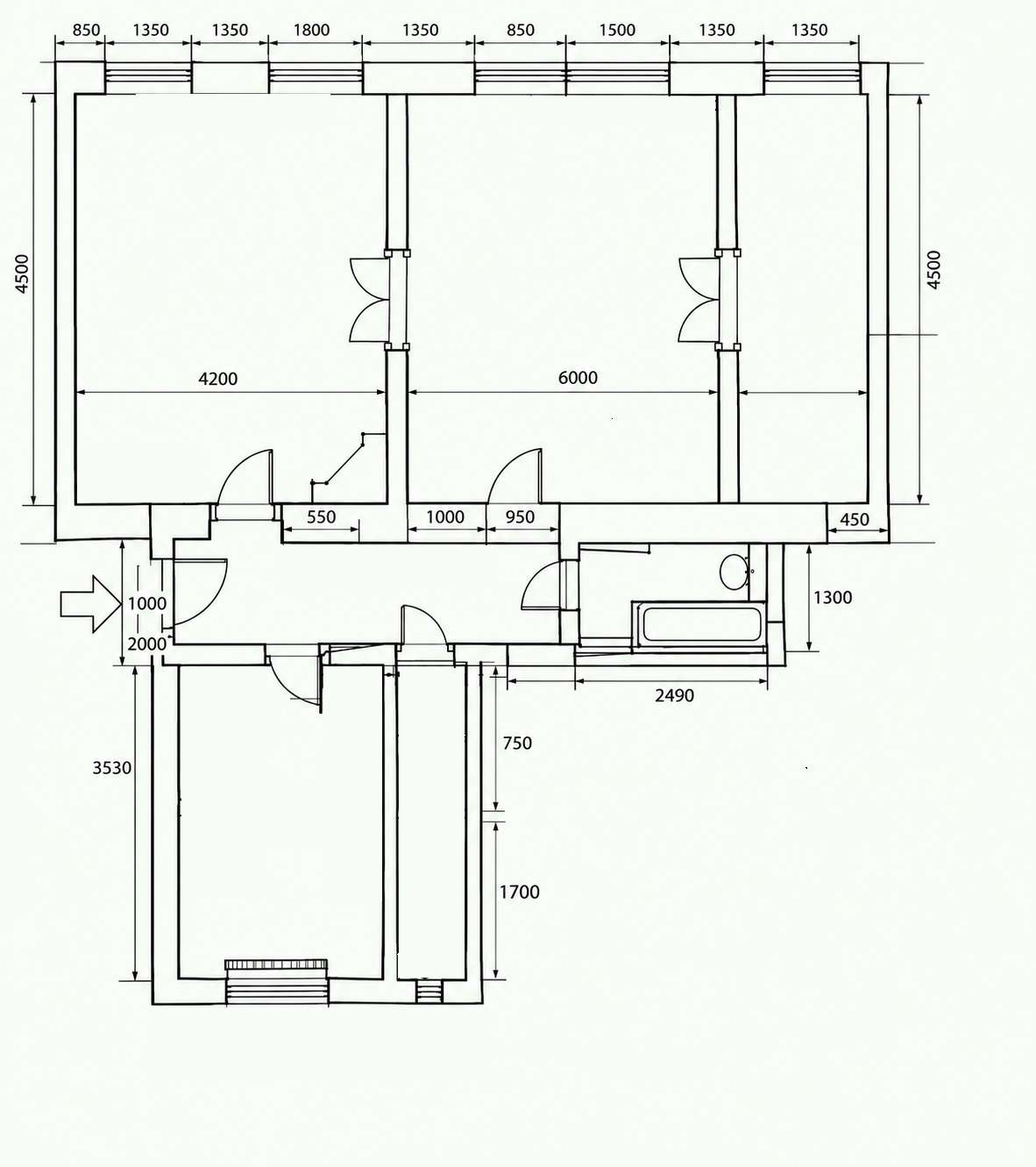 RECO Immobilien Grundriss