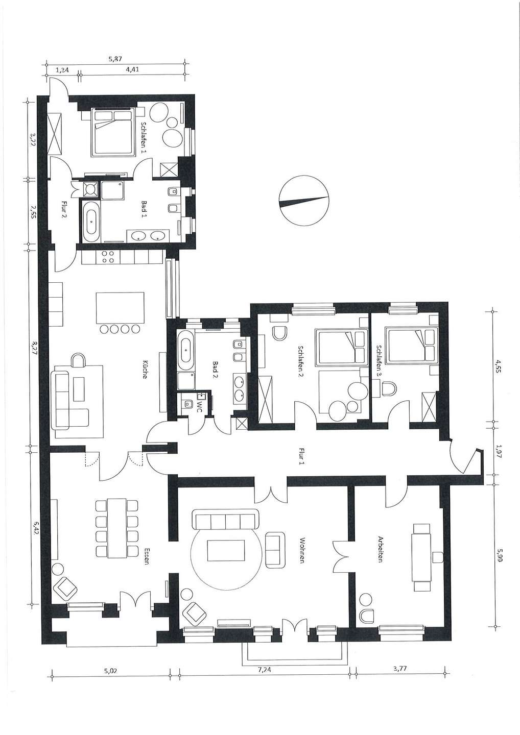 RECO Immobilien Grundriss