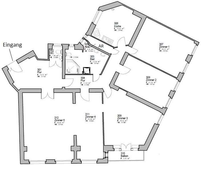 RECO Immobilien Grundriss