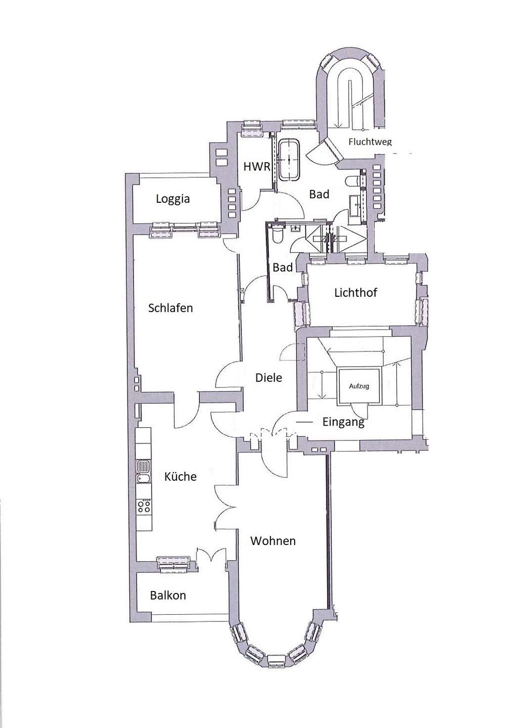 RECO Immobilien Grundriss